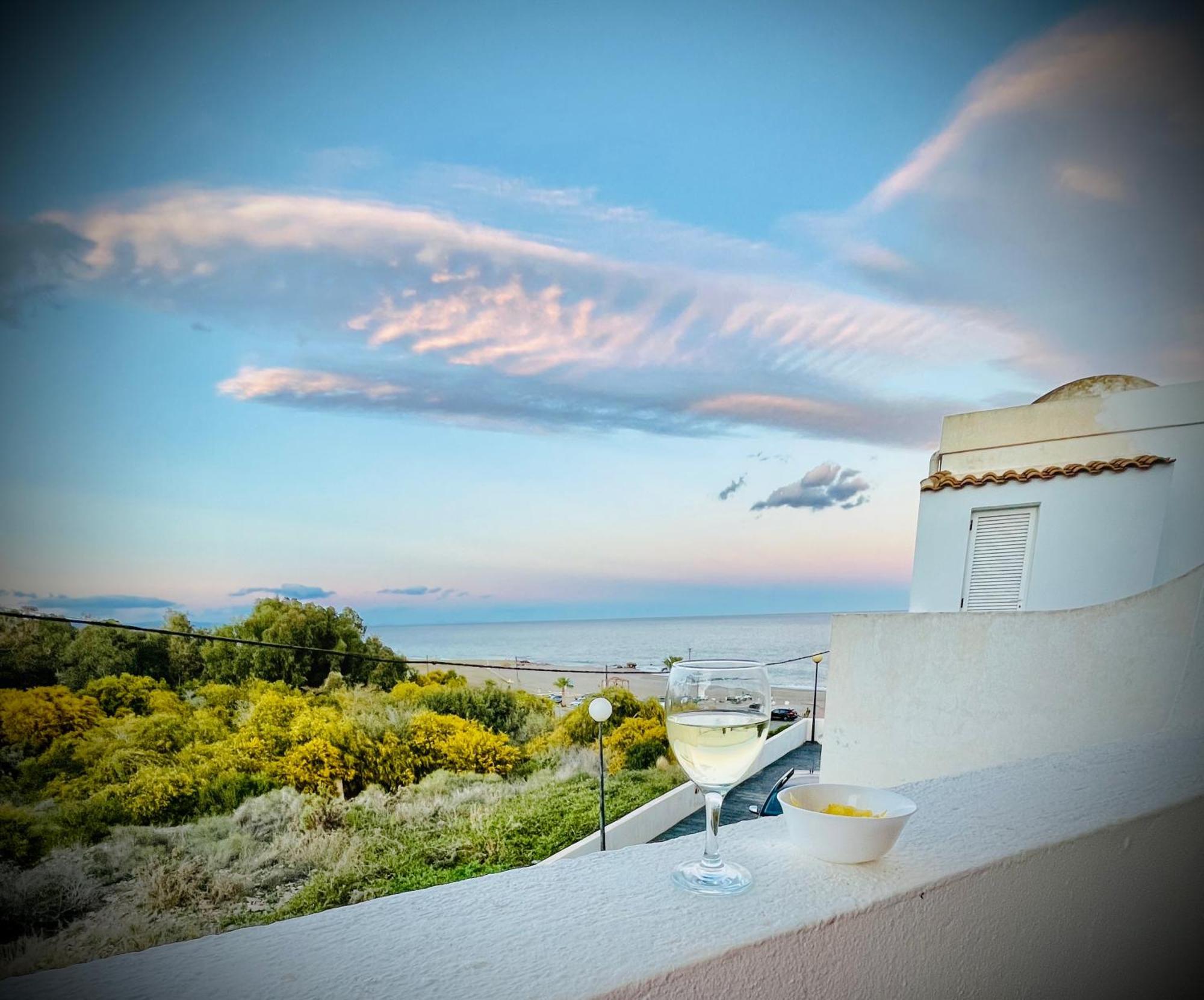 Mojacar Casa El Cantal Playa Con Vistas La Mar Exterior photo